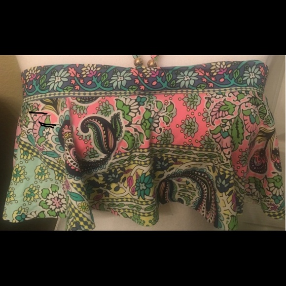 NEW DanielCremieux Floral 2pc/SET w/tassels SzM - Picture 8 of 8